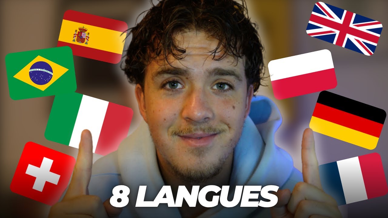 Comment j'ai appris à parler 8 LANGUES