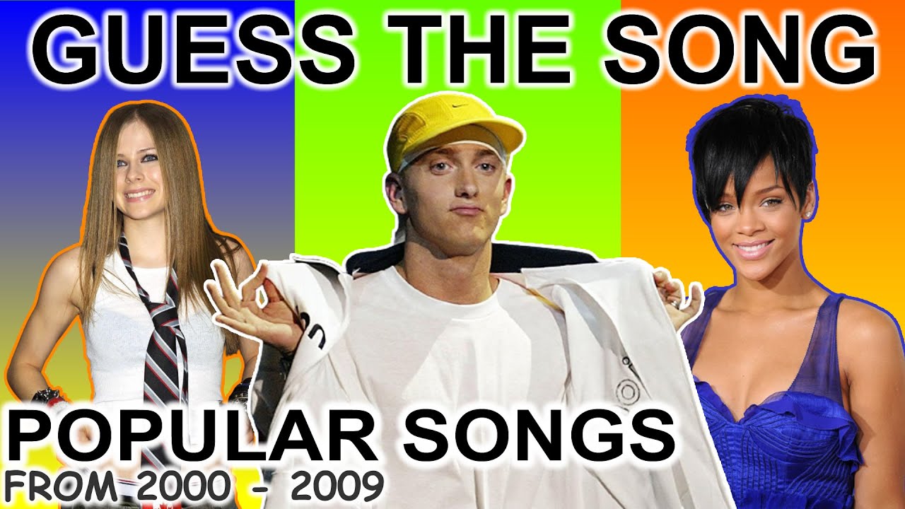 GUESS THE SONG CHALLENGE | GUESS THE POPULAR SONG FROM 2000 – 2009 | MUSIC QUIZ