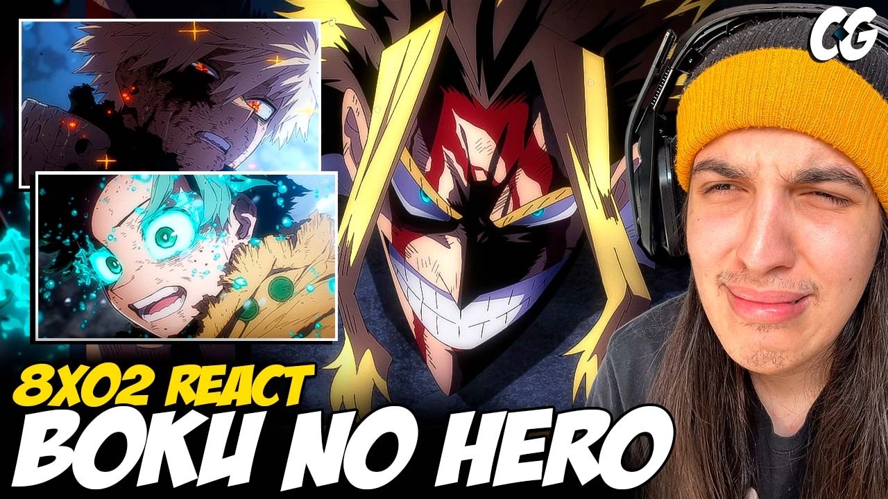 A MORTE DO ALL MIGHT?!! 😭 BAKUGO VOLTOU!! - React Boku No Hero EP 2 Temp Final