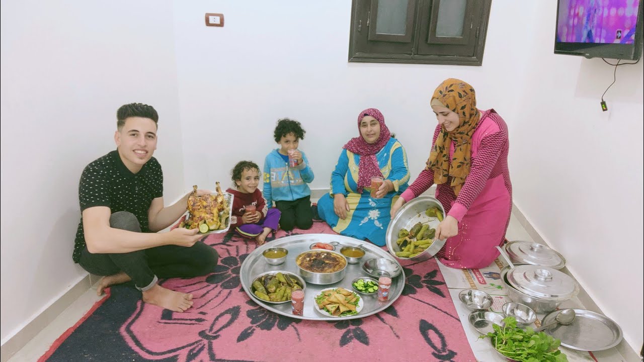 اللى يصبر ينول👌أول مره نفطر فى بيت أمى🏘️بعد شهر ونص من التعب والمرمطه🤗