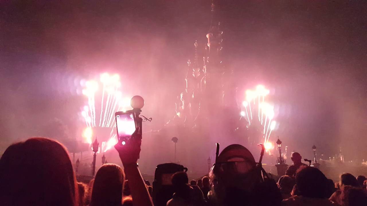 Disneyland Paris - Disney Dreams - Feu d'artifice 2016