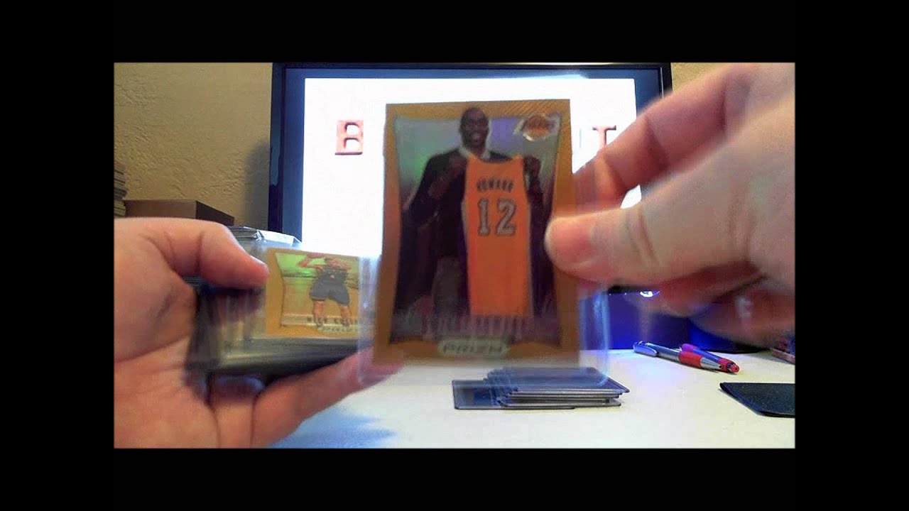 2012 Panini Prizm Basketball 5 CASE FULL GOLD RECAP PLUS Bryant Irving Davis AUTOS