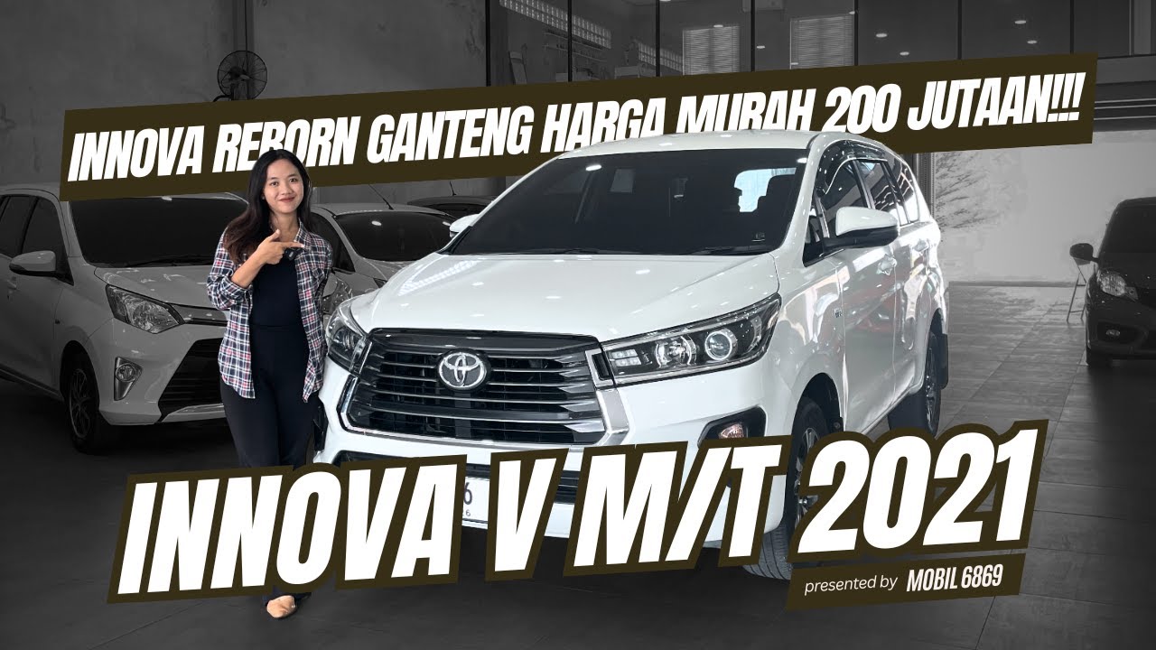 SPILL INNOVA REBORN V 2021 MURAH CUMA 200 JUTAAN!!! TERAWAT & SERVICE RECORD! MOBIL BEKAS SEMARANG