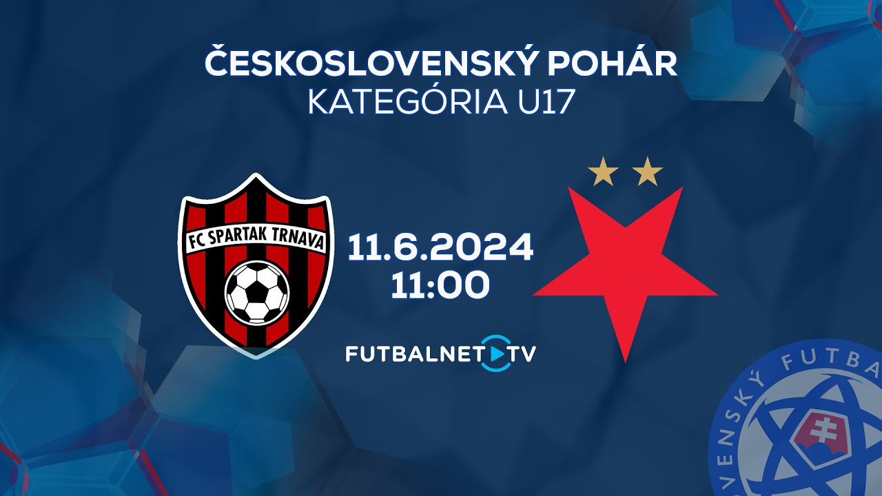 Československý pohár U17 (2024): FC Spartak Trnava -ŠK Slávia Praha (zostrih)