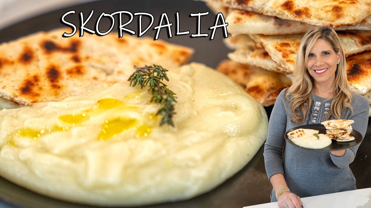 Nikki's Garlic potato dip recipe | Greek Skordalia spread