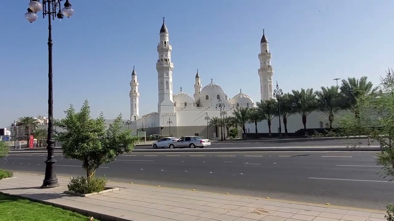 جولة صباحية جميلة في جهات مسجد قباء جنوب المدينة المنورة