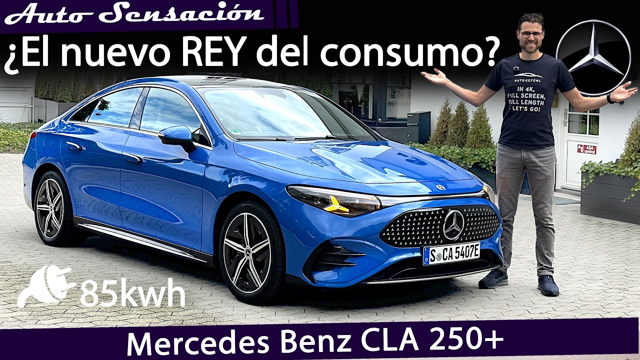 Prueba Mercedes Benz CLA 250+ EQ AMG line 2025 .  La nueva Mercedes Benz eléctrica empieza aquí.