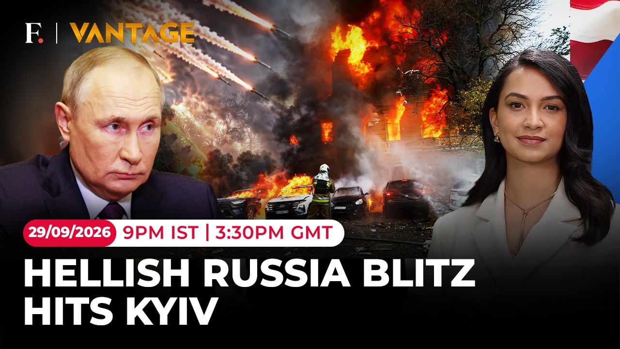 LIVE: 'Engulfed Entire...': Russia Hits Kyiv's Military Centres, Drone Reaches NATO Border | Vantage