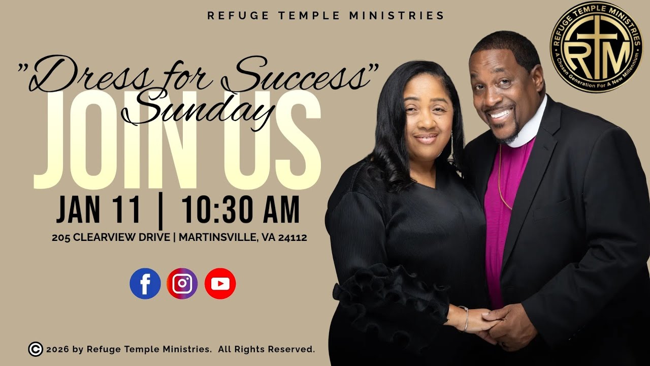 Dress for Success Sunday | January 11,  2026