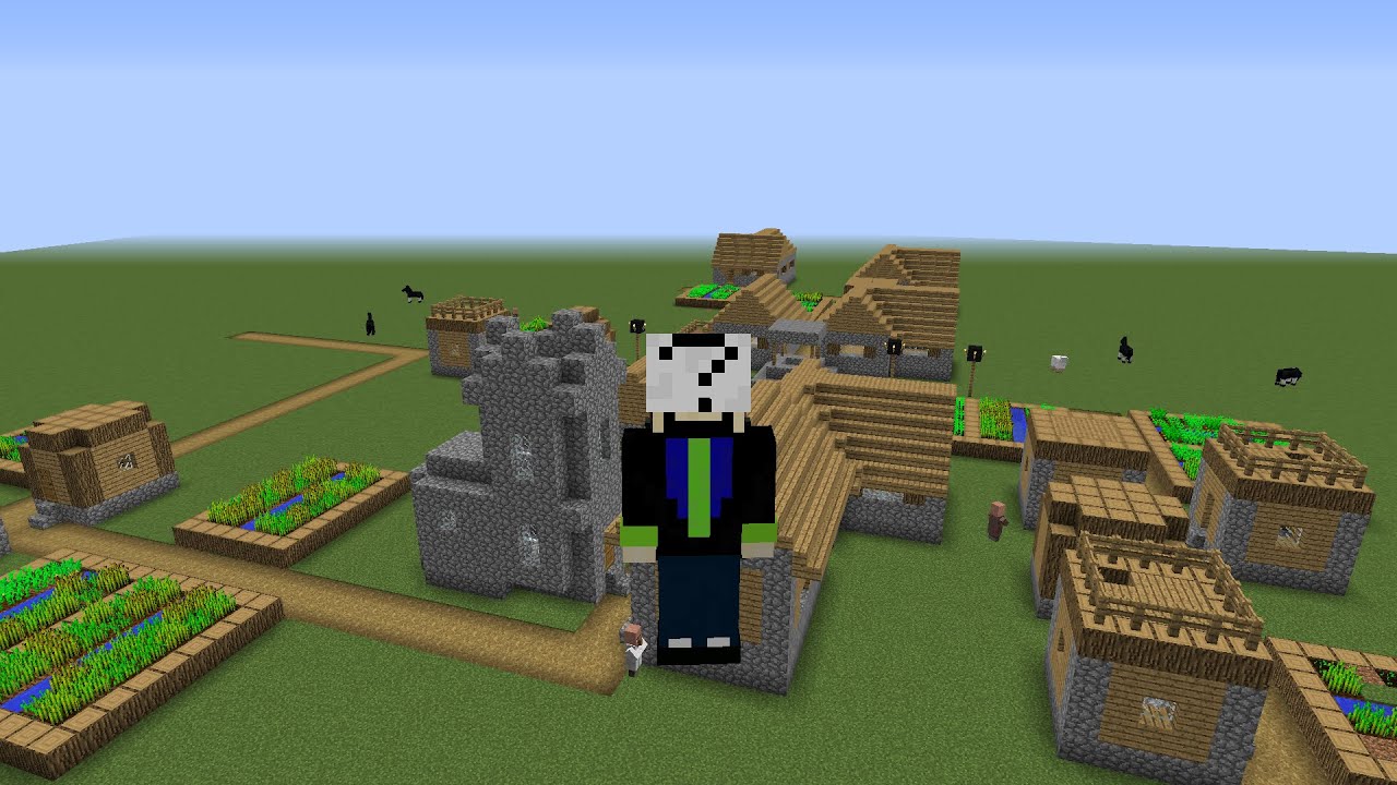 Building A Classic Style Villager on New Simple World Live! (Portrait)