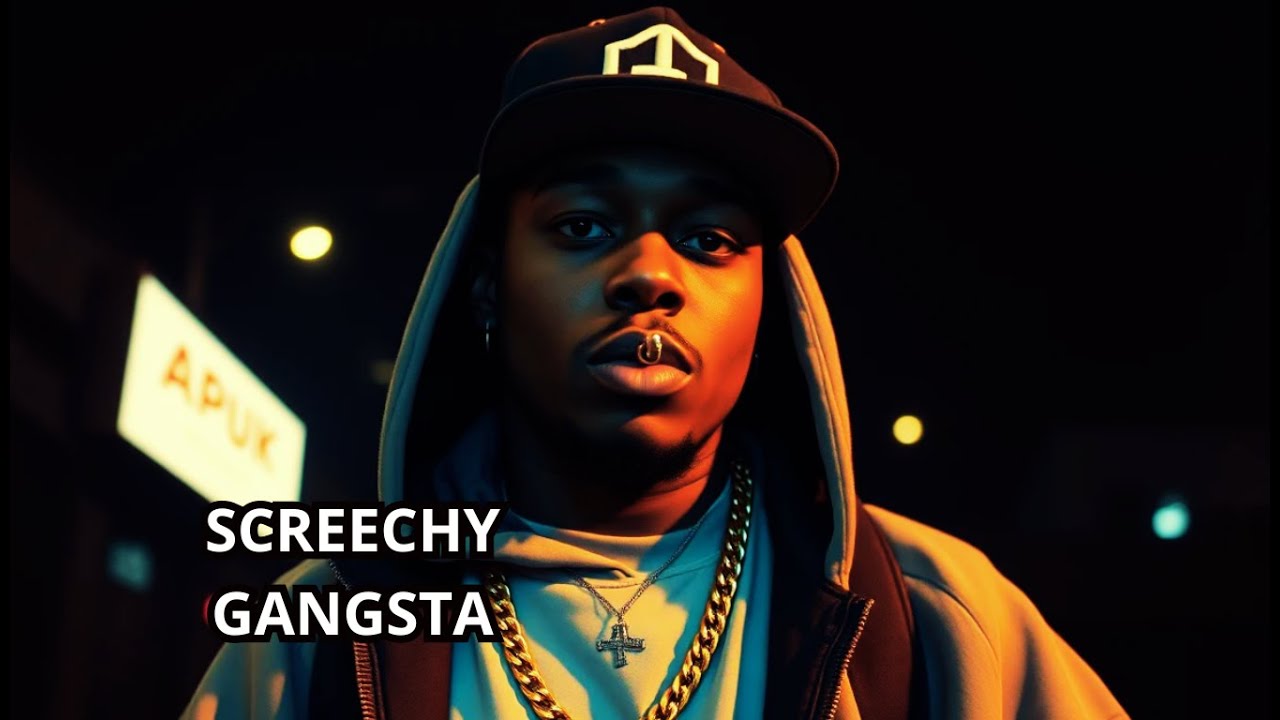 Screechy Gangsta – Aggressive & Street Rap Instrumental | 93 BPM #gangstarap  #streetbeats