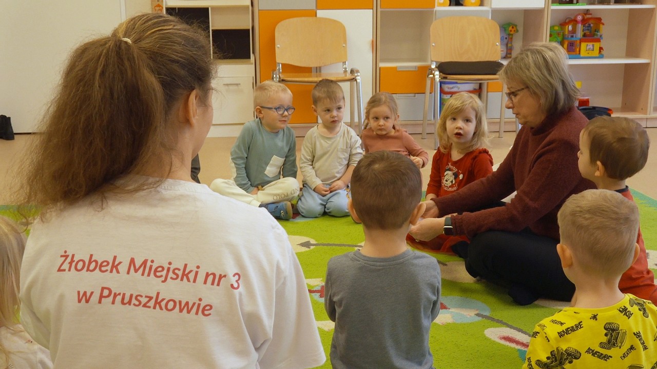 „Głośne czytanie to maluszka rozwijanie” – akcja w Żłobku Miejskim nr 3 w Pruszkowie