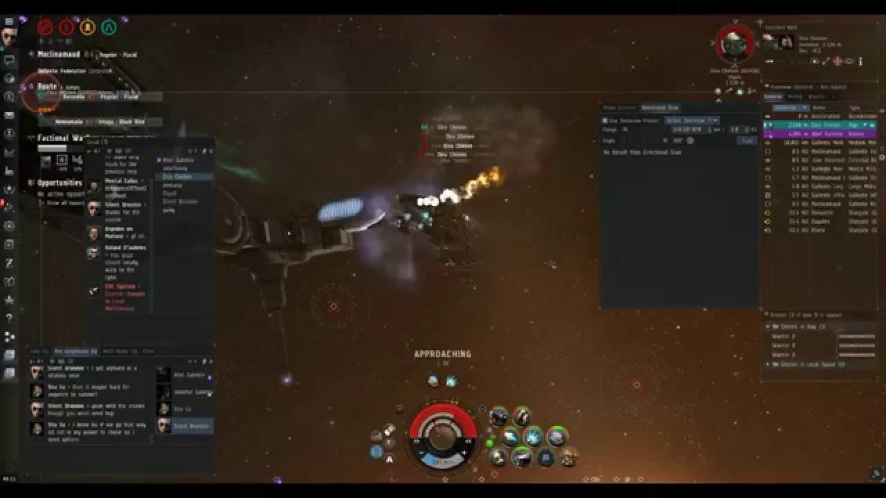 Eve Online Algo fight Faction Warfare