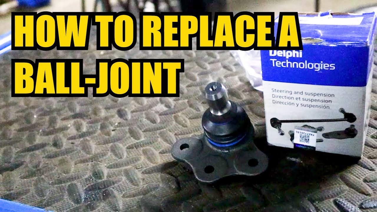 How To Replace A Ball-Joint On A Opel Zafira / Astra