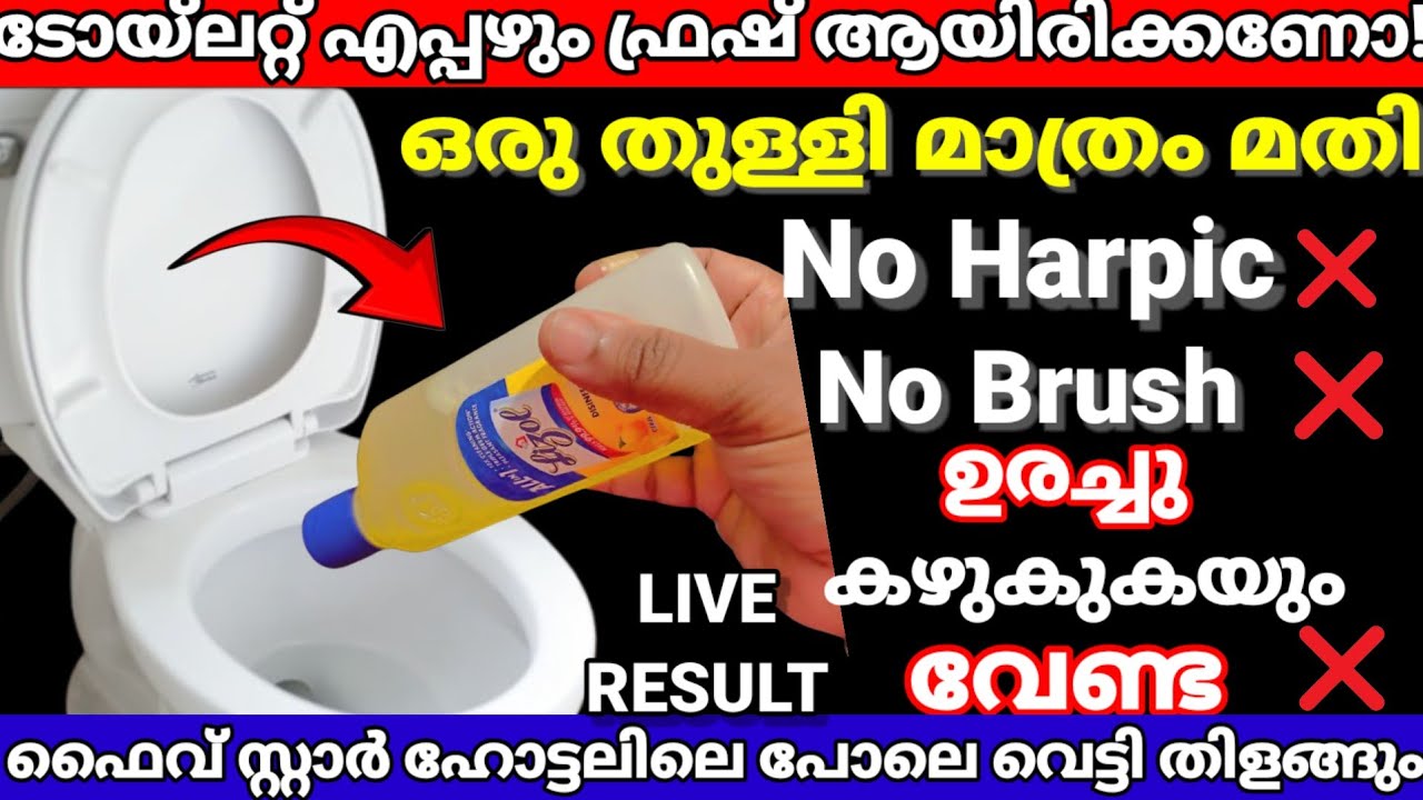✅ഇനി കൈയ്യും ഊരയും വേദനിക്കാതെ ടോയ്ലറ്റ് എപ്പഴും ക്ലീൻ ആയിരിക്കും  ലൈസോൾ ഇങ്ങനെ ചെയ്യൂ |MISTYWALK63