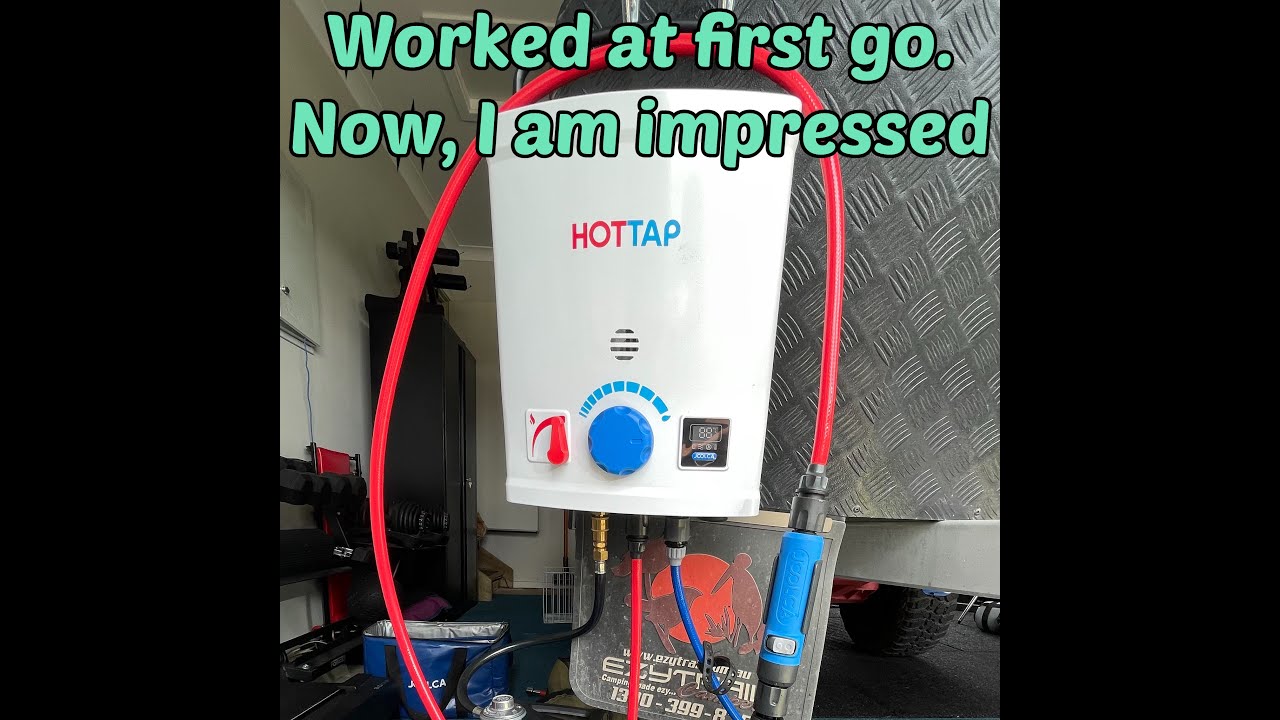 Testing a Joolca HotTap V2 on a 468g disposable gas canister.