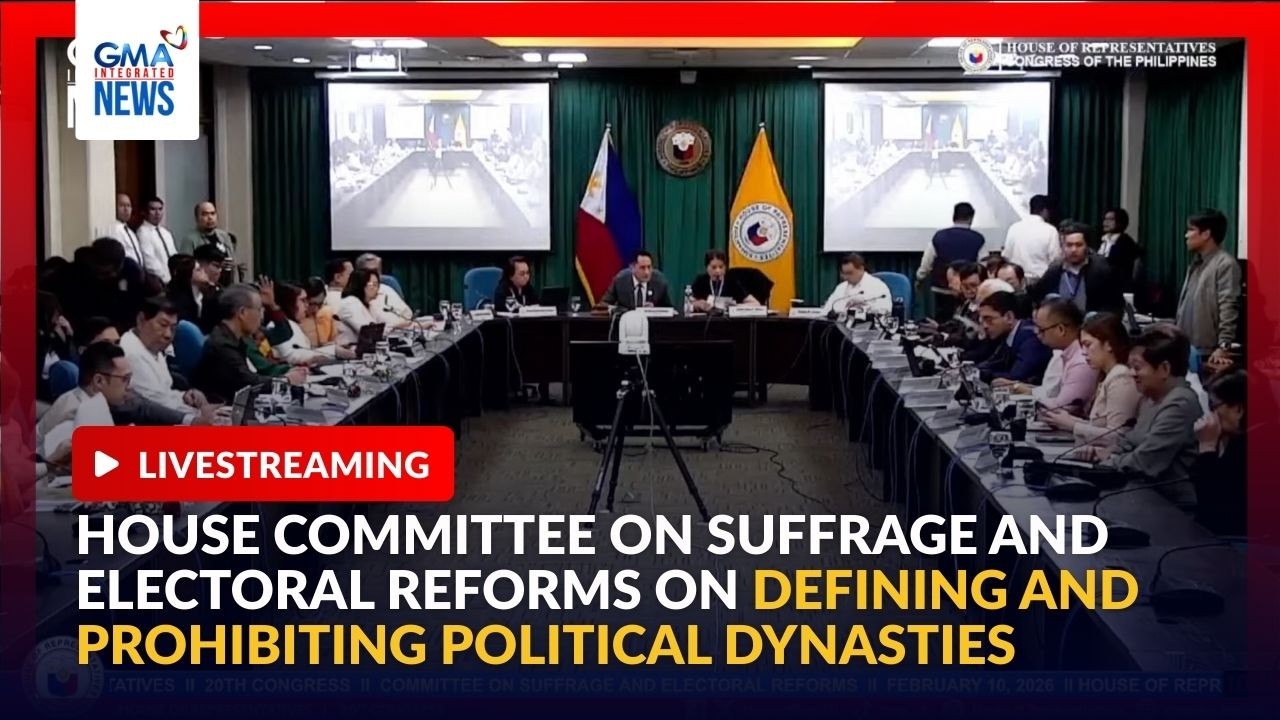 LIVE - House Committee on Suffrage and Electoral Reforms on defining and... | GMA Integrated News
