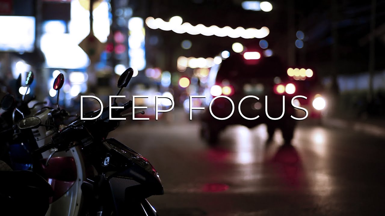 Night Focus Ambient: Deep Work & Study in a Rainy City (Noire Atmosphere)