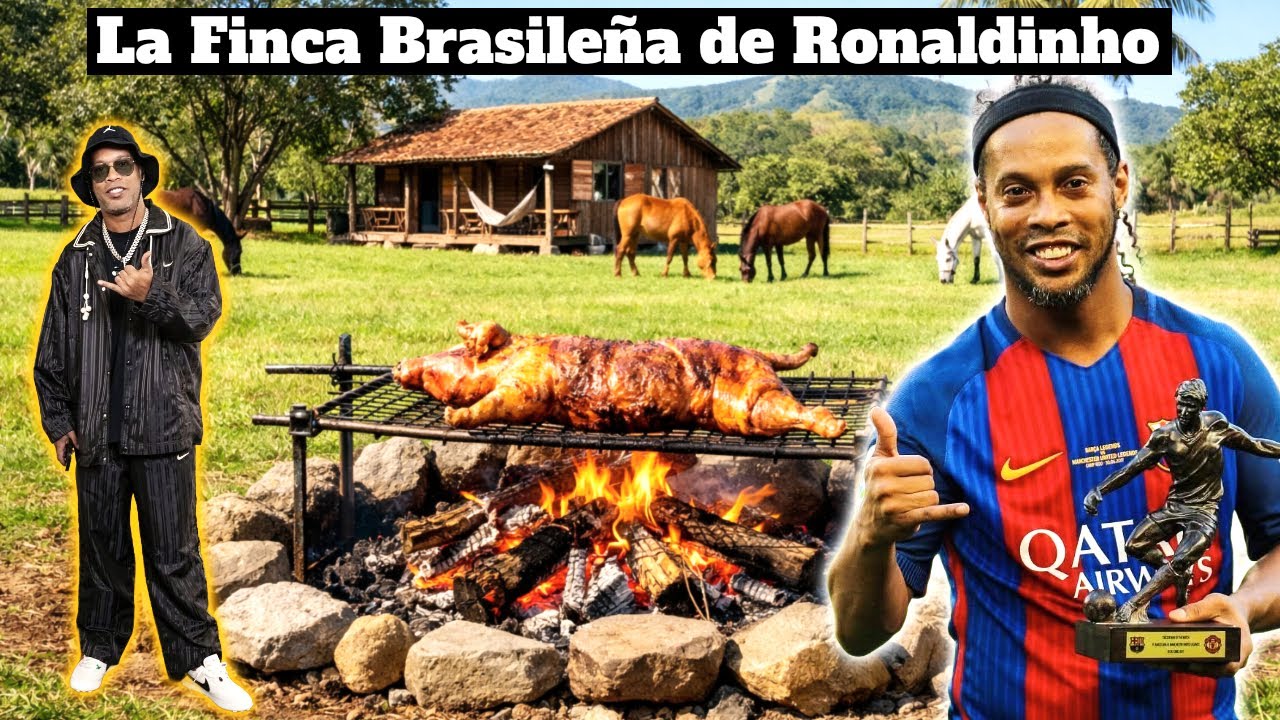 Ronaldinho's Finca Brasileña  — Esencia Samba, Opulencia Rural y Legado de Estrella del Fútbol