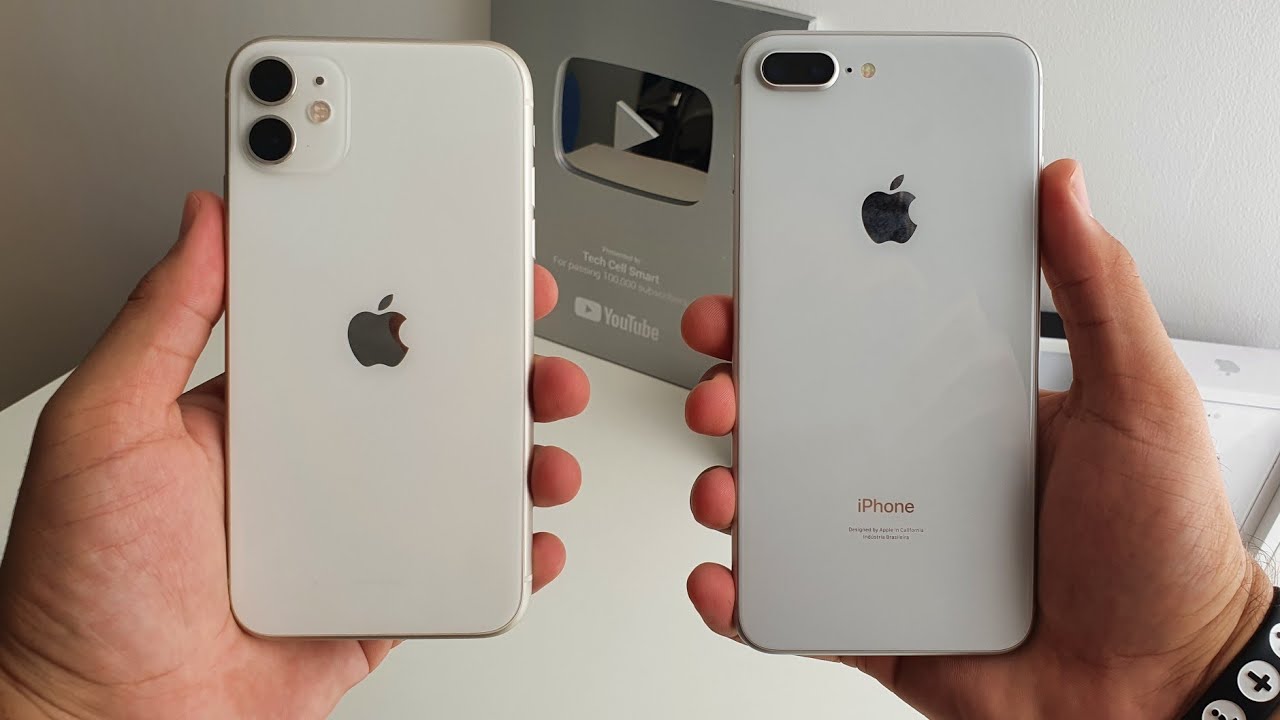 QUAL IPHONE COMPRAR EM 2021 IPHONE 11 VS IPHONE 8 PLUS
