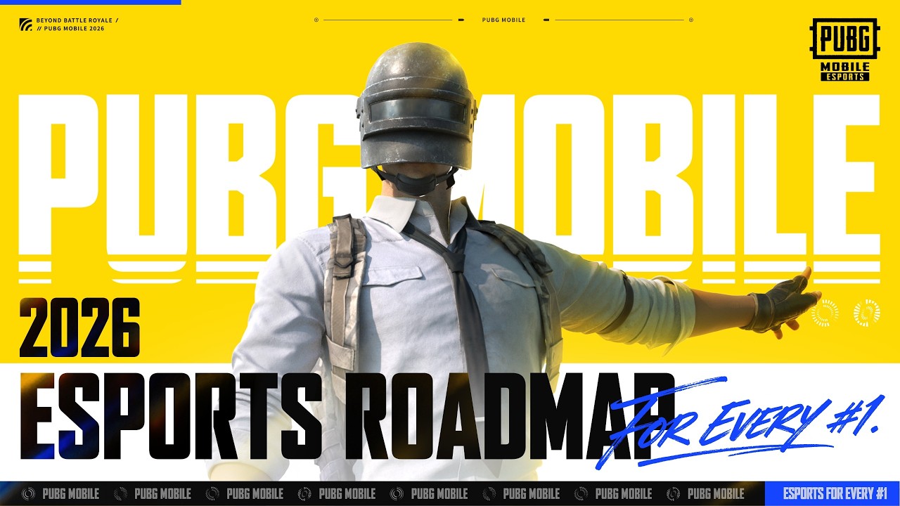 PUBG MOBILE | 2026 PUBG MOBILE Esports Roadmap