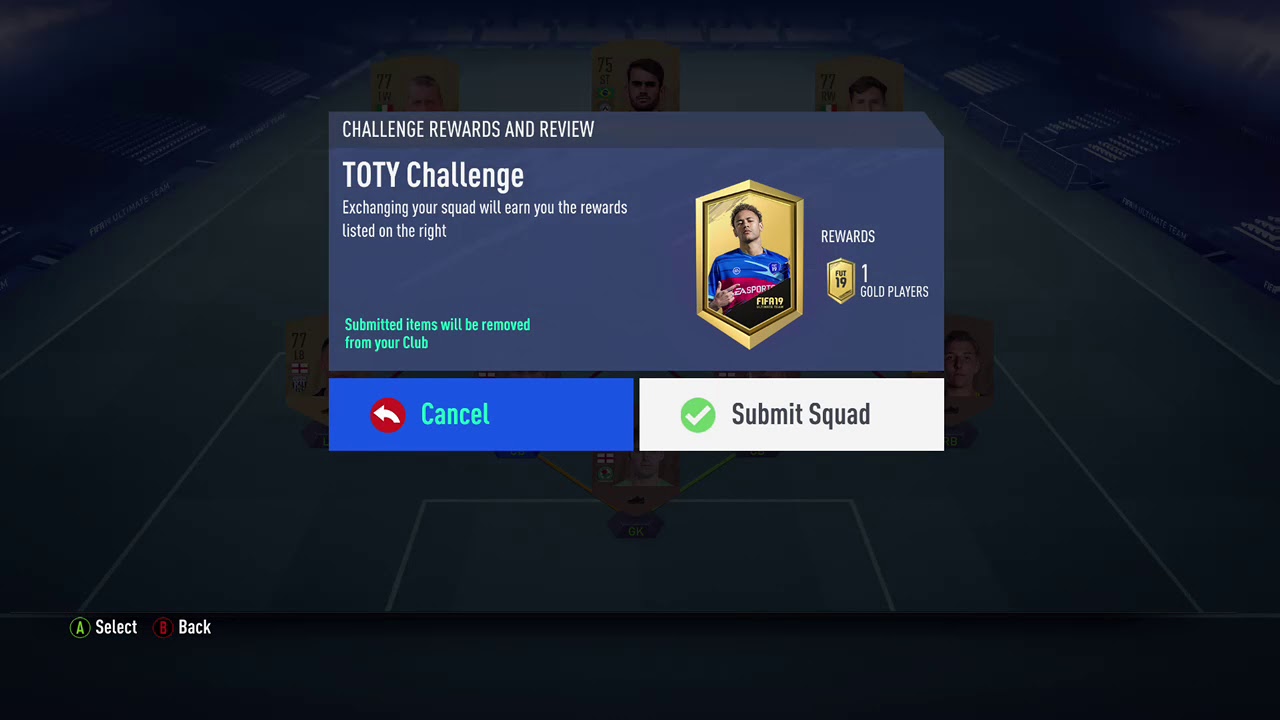 FIFA 19 COMPLETING TOTY CHALLENGE SBC!