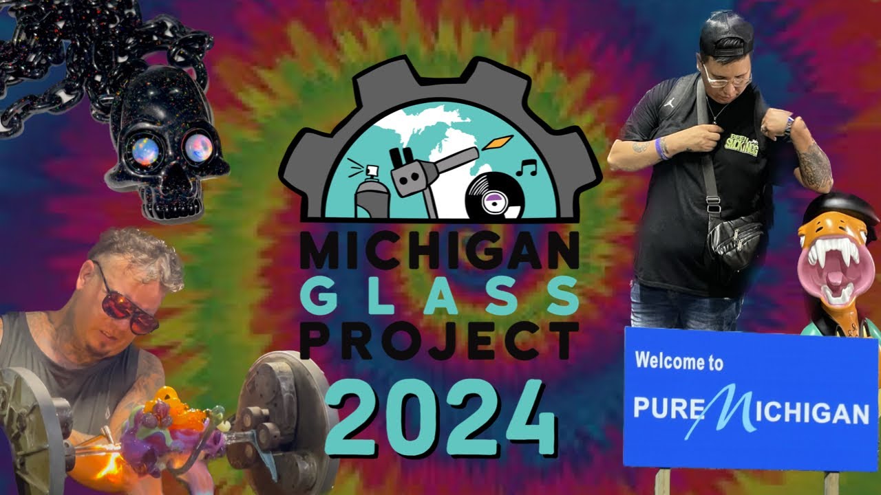 Insane Glass Art & a 6 Gram Hash Rosin Dab | Michigan Glass Project 2024