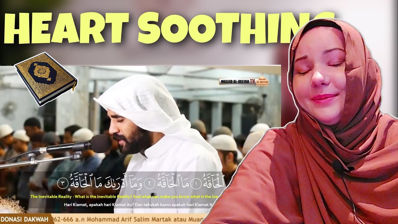 ICELANDIC GIRL REACTS TO BEST QURAN RECITATION | HEART SOOTHING BY MUHAMMAD AL JUNAID