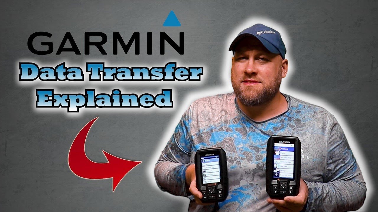 Объяснение обмена и передачи данных Garmin Striker / Передача маршрутных точек между эхолотами Ga...