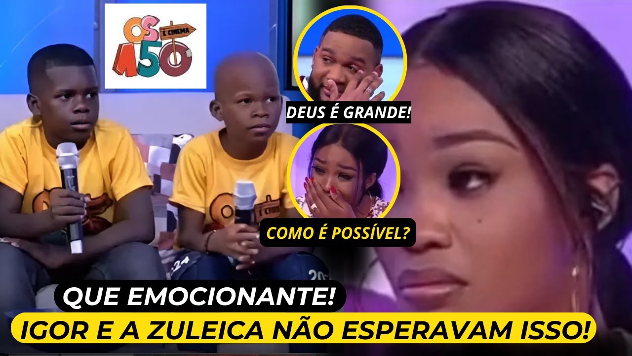 🚨QUE EMOCIONANTE! IGOR BENZA e ZULEICA comovidos pela HISTÓRIA dos 150! Eles vêm de um bairro onde..