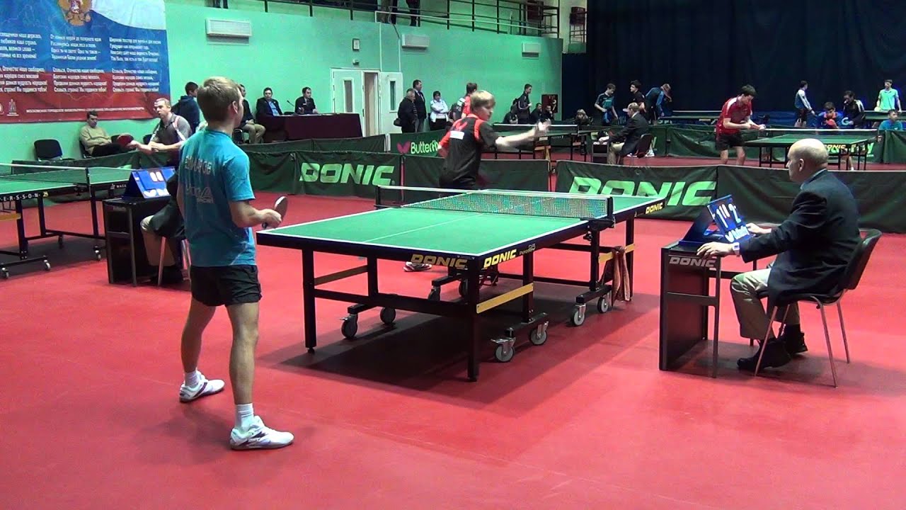 Сергей ЕЛИЗАРОВ - Максим ИОНИН (Полная версия), Настольный теннис, Table Tennis