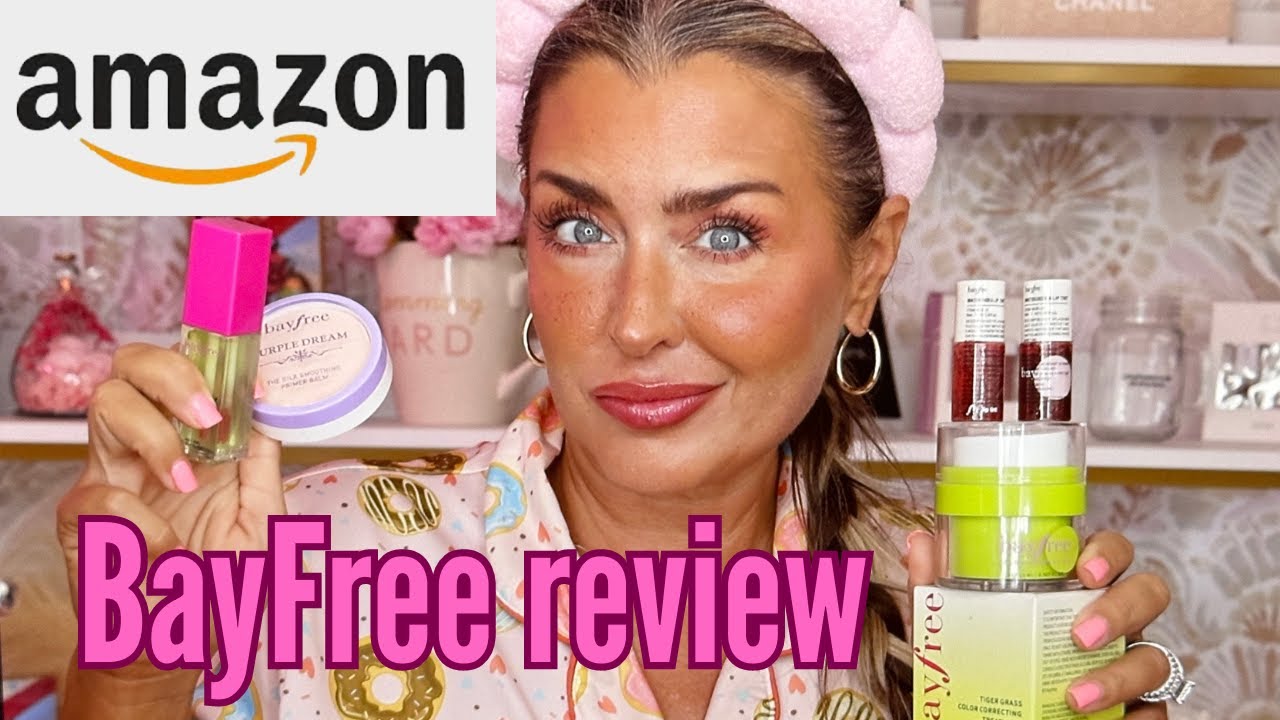 AFFORDABLE MAKEUP FROM AMAZON TRY ON HAUL | BAYFREE MAKEUP TRY ON | HOTMESS MOMMA MD