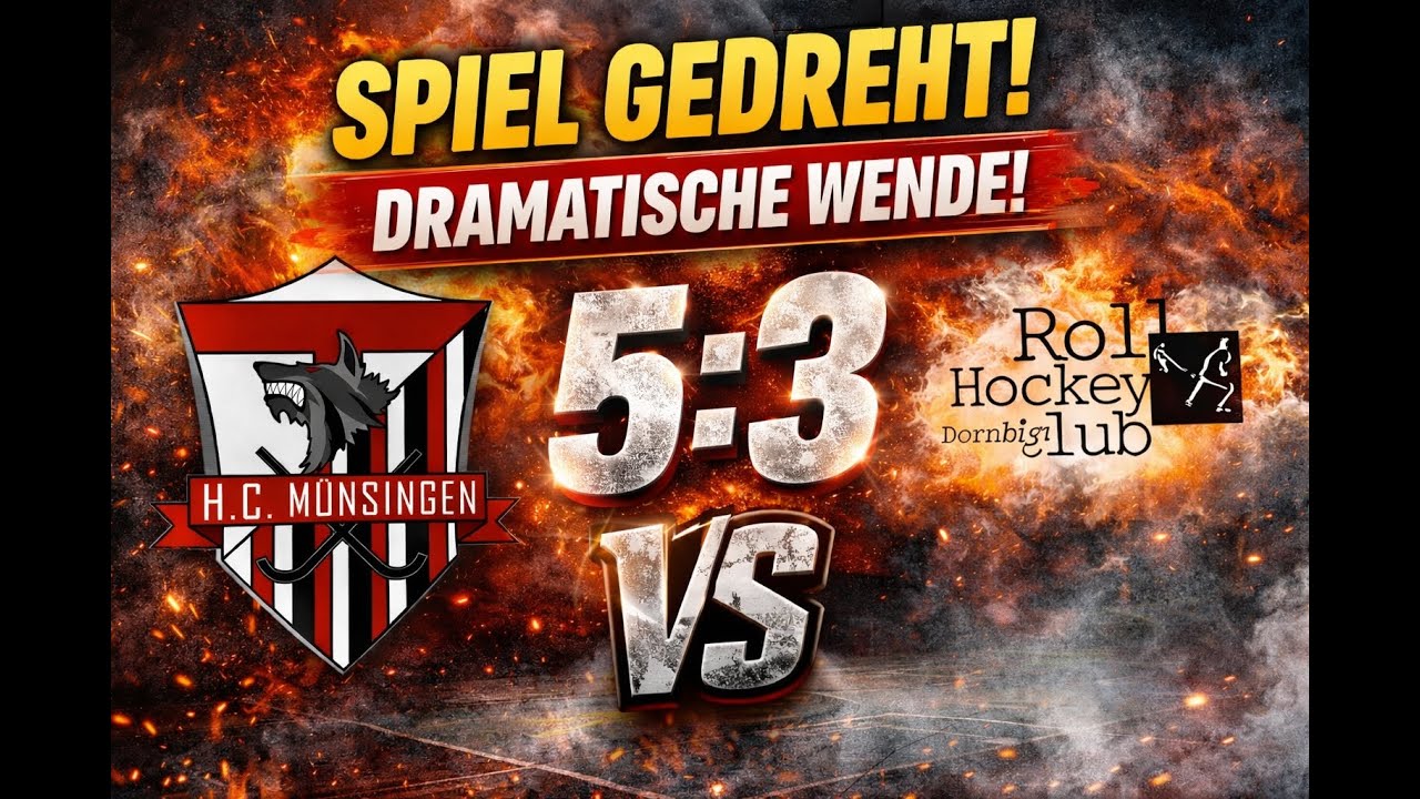 H.C. Münsingen Wölfe - RHC Dornbirn 5:3 (1:1) Highlights