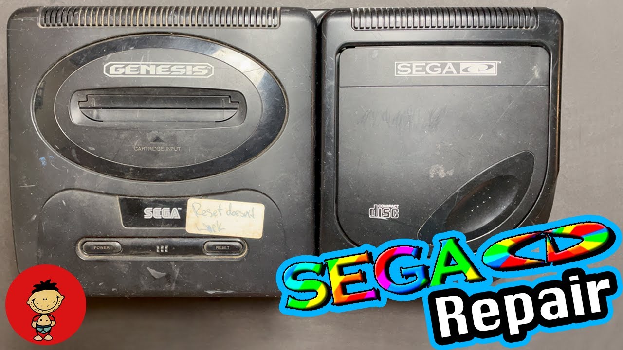 Ремонт неисправного Sega CD — восстановление ретро-консолей