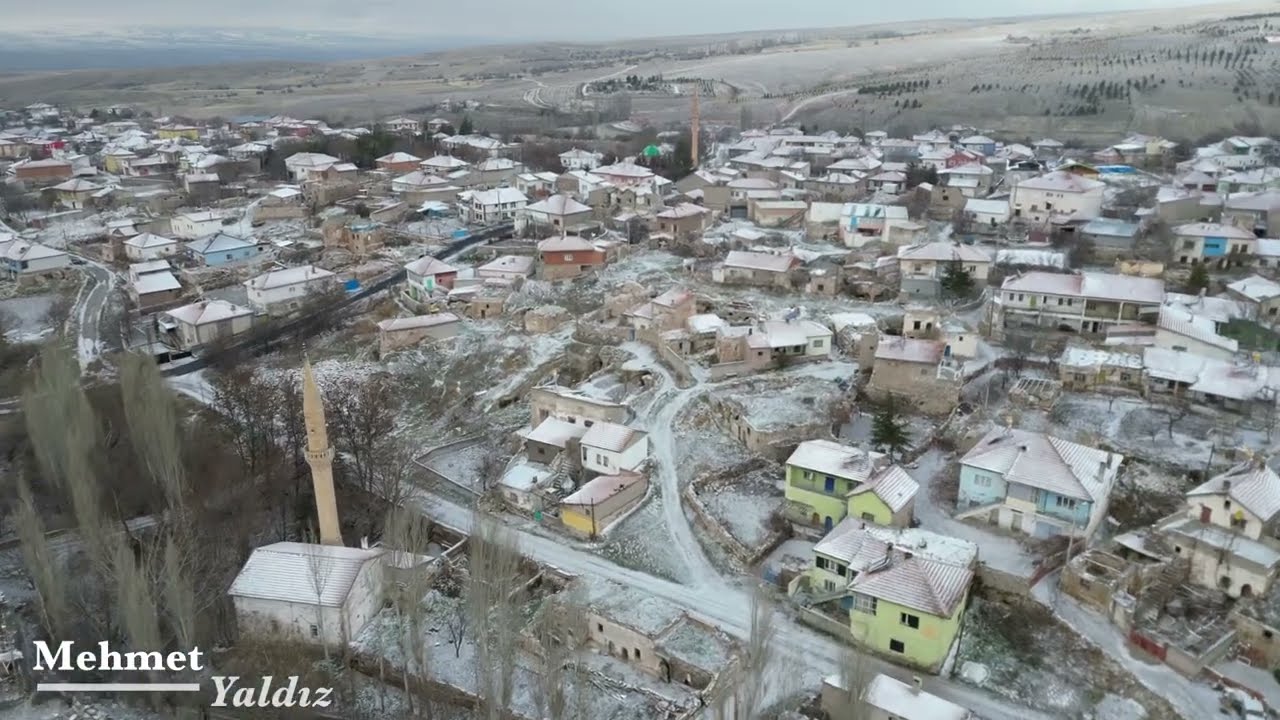 Drone çekimi Sarılar Avanos Nevsehir Göreme
