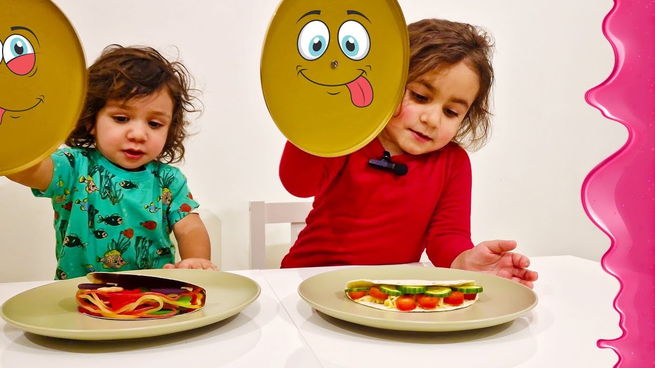 Fun Food vs Candy Challenge - Godis vs Mat