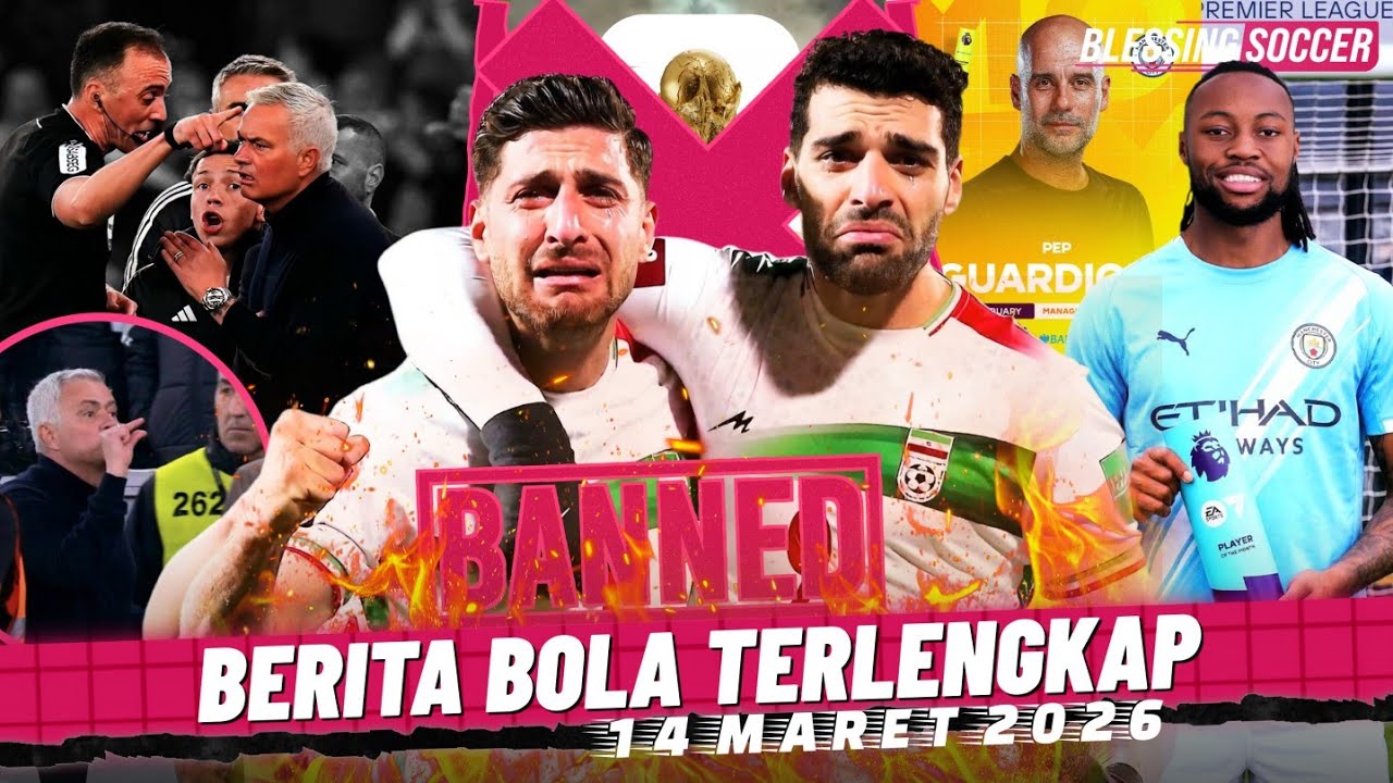 Iran TERANCAM Kena SANKSI 😭 Mourinho Diskor + Kena Denda ❌ Semenyo & Pep Sabet PENGHARGAAN Bulanan
