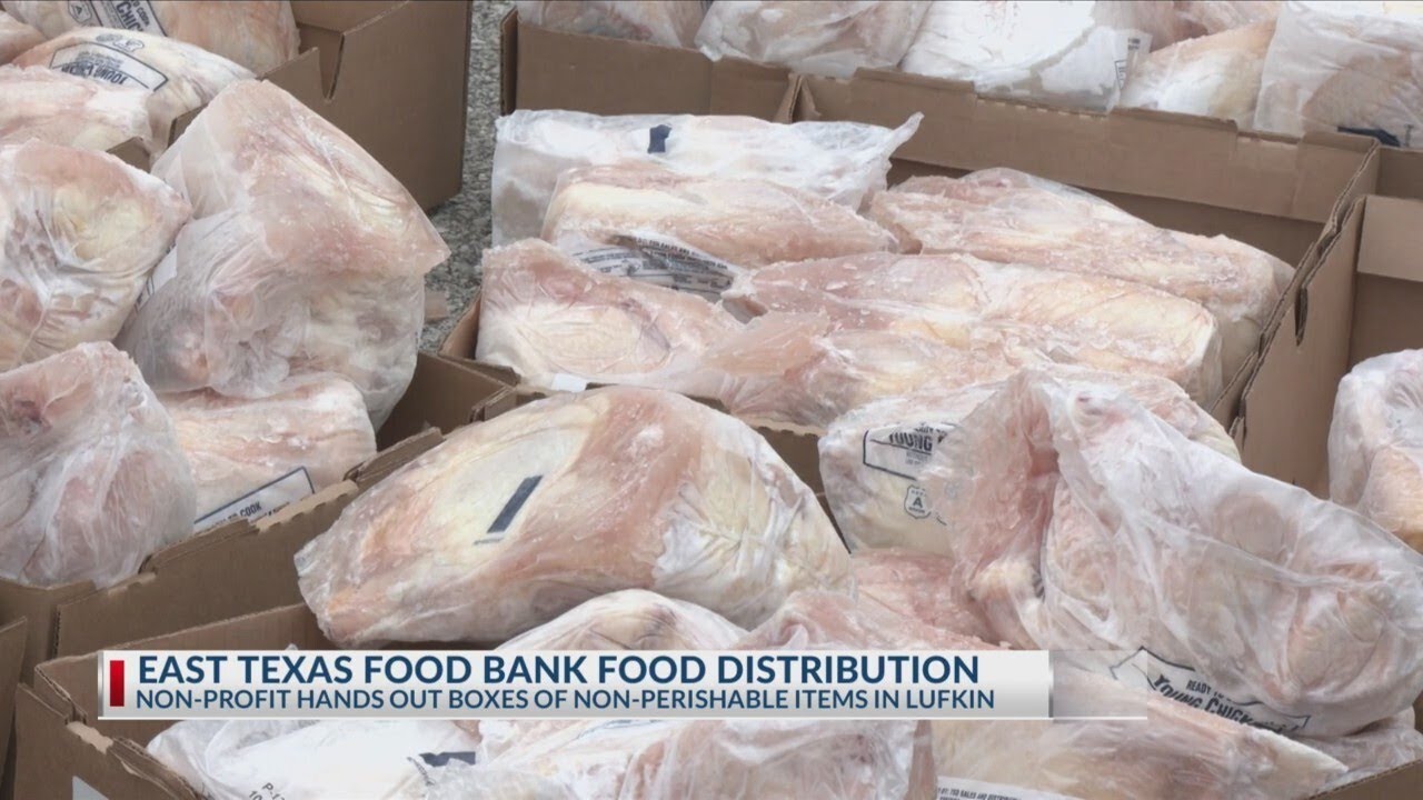 East Texas Food Bank hosting special mobile pantry giveaway in Lufkin