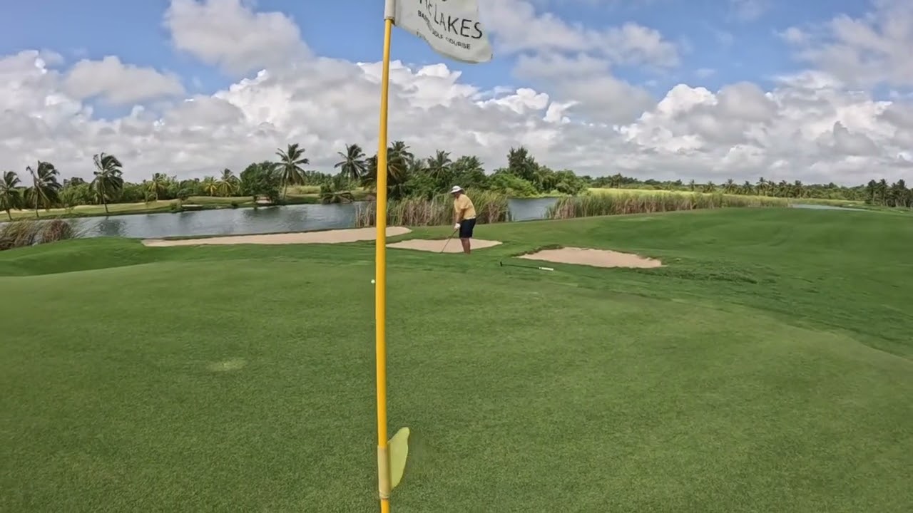 Santo Domingo punta cana The lakes barcelo golf course #titleist #golf #taylormadegolf #vibes
