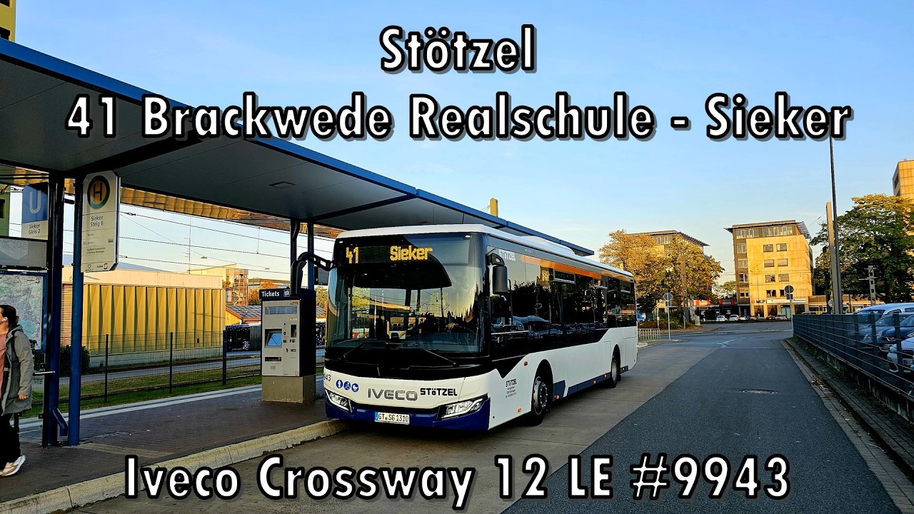 Stötzel - Linie 41, Iveco Crossway 12 LE #9943