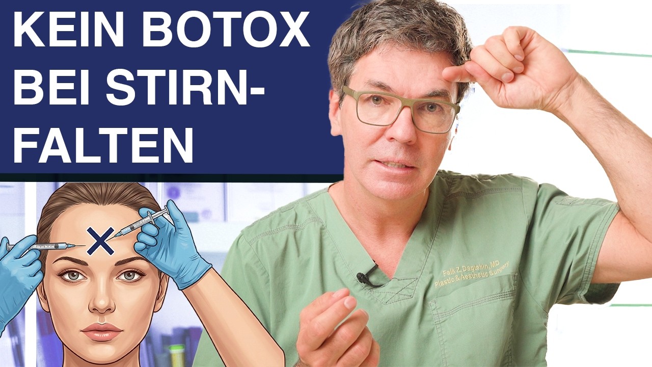 Warum deine Stirnfalten NICHT mit Botox behandelt werden sollten 🛑 | Dr. Dagtekin