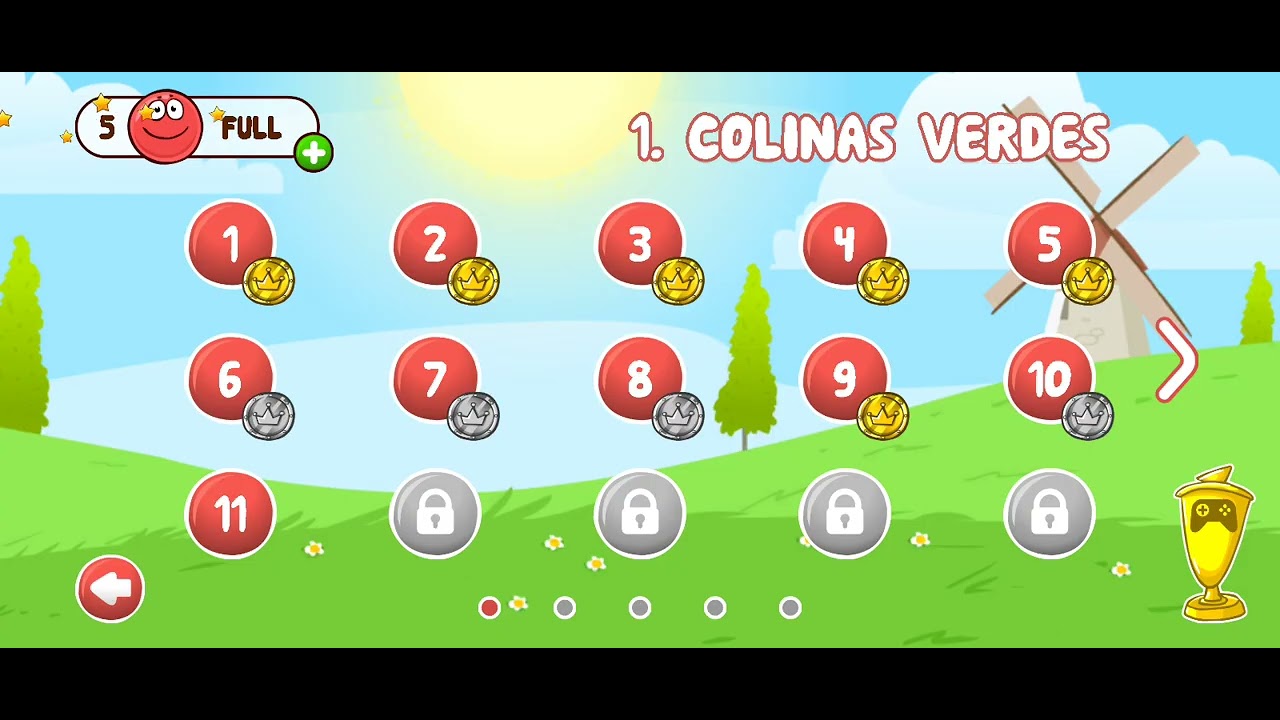 Así soy yo jugando Red Ball 4 parte 2