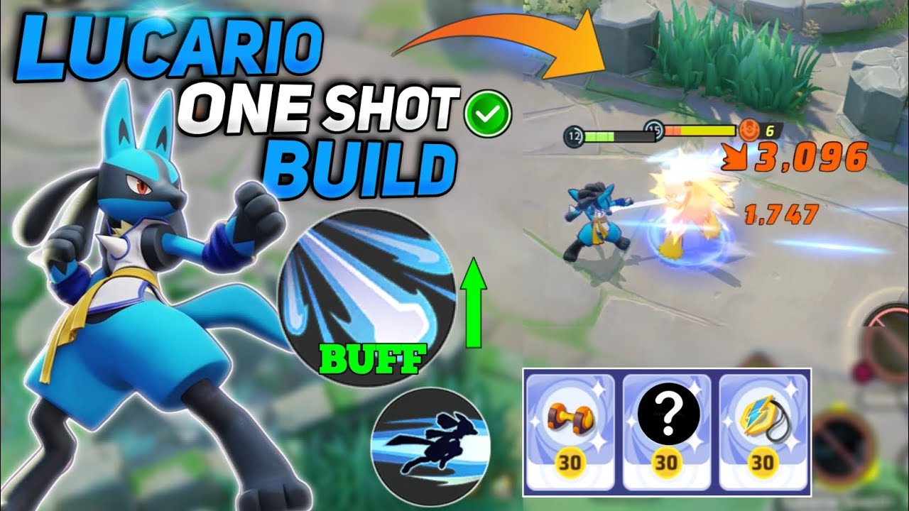 This is the New Best build for Extreme Speed! Lucario User Must Try This | Pokemon unite