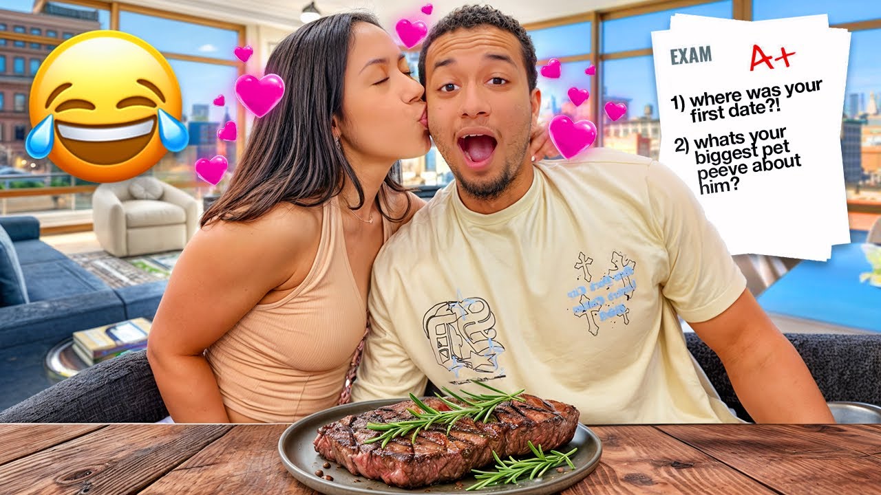 Toxic Couples Quiz... LOSER COOKS DINNER