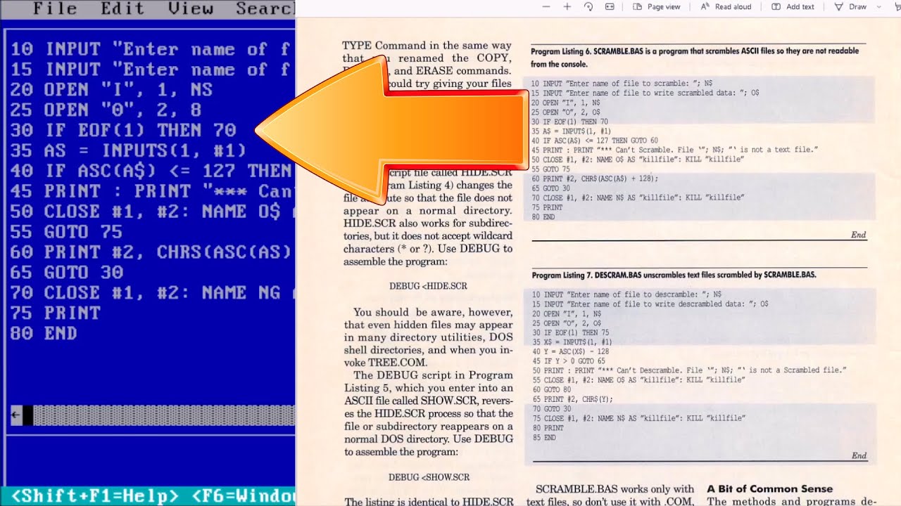 How to Run a Type in Program Without Having to Type it in
