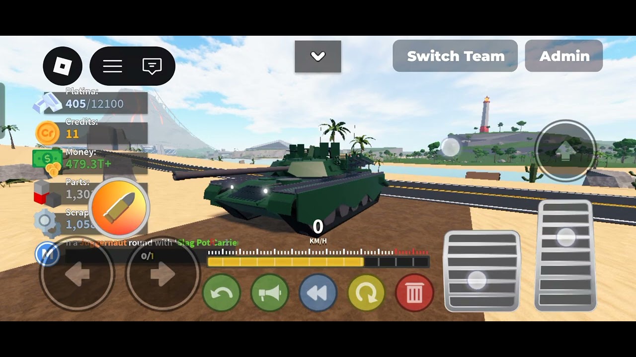 Car Crushers 2 1995 (M1) M2A4-Abrams (Super Heavy Tank)