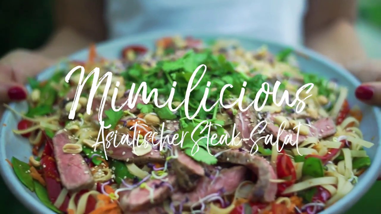 Asiatischer Glasnudelsalat mit Steak -MIMILICIOUS