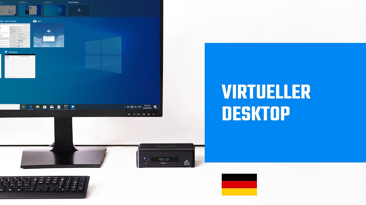 Virtueller Desktop | Erstelle mehrere Desktops in Windows 10