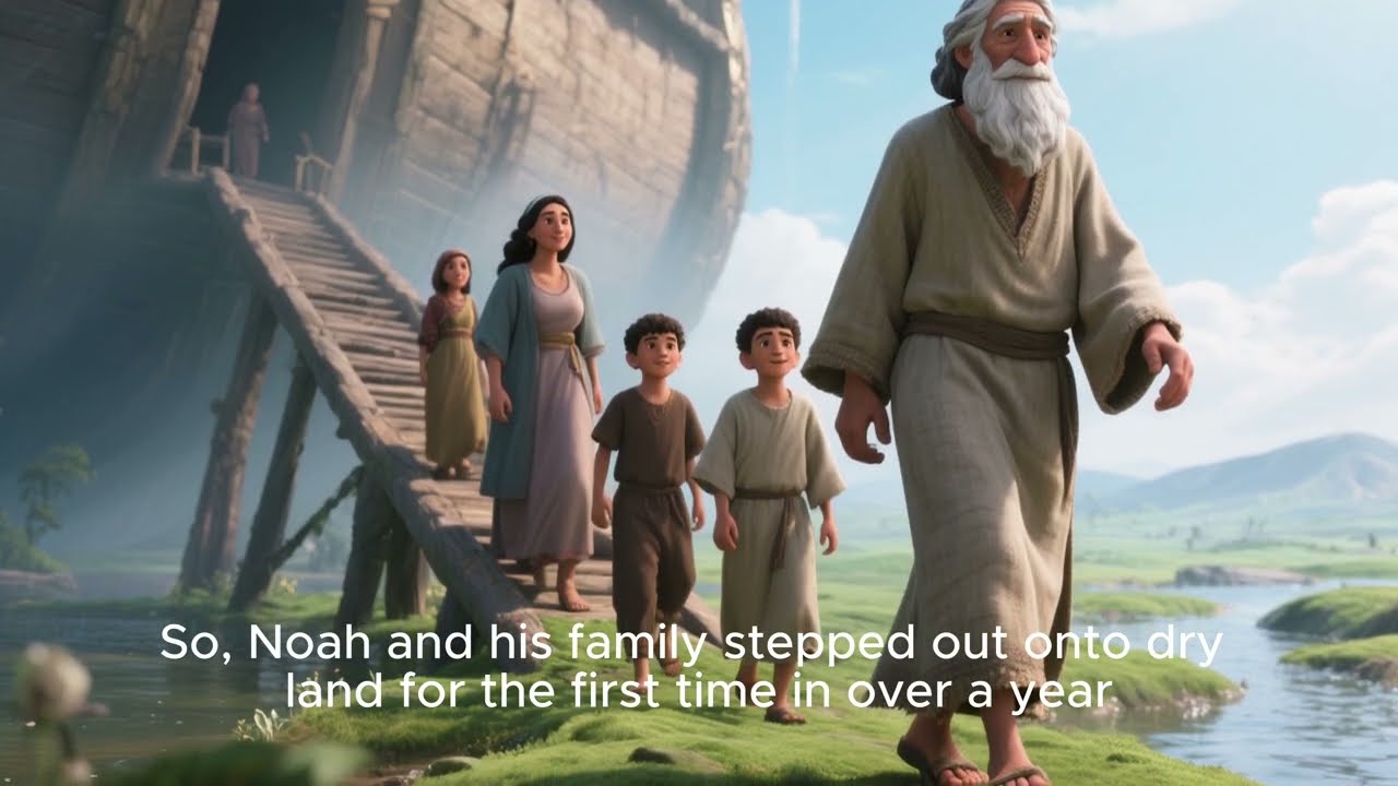 Genesis Chapter 8 A New Beginning for Kids