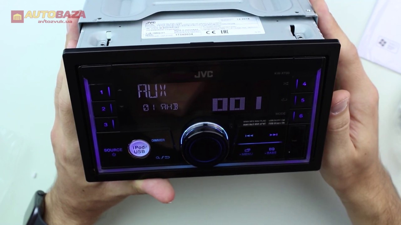 Автомагнитола JVC KW-X730